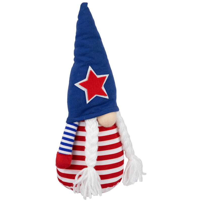 10.5" Americana Girl 4th of July Patriotic Gnome image number 3