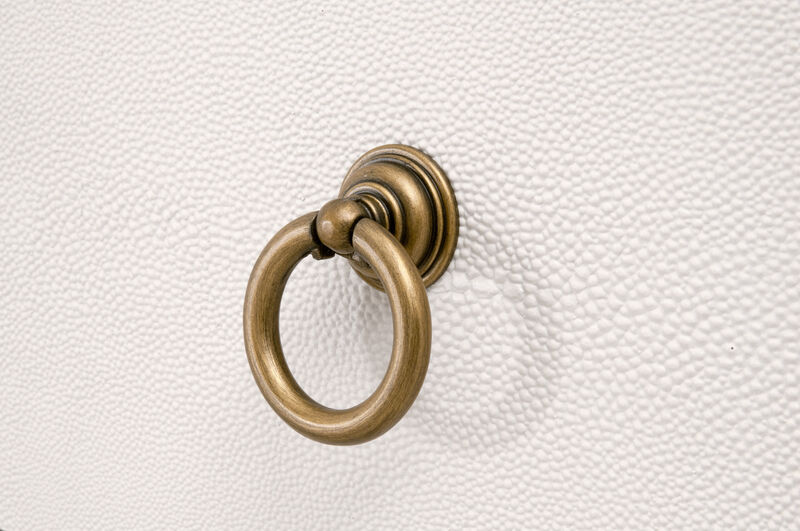 Pearl Shagreen 2-Drawer Nightstand