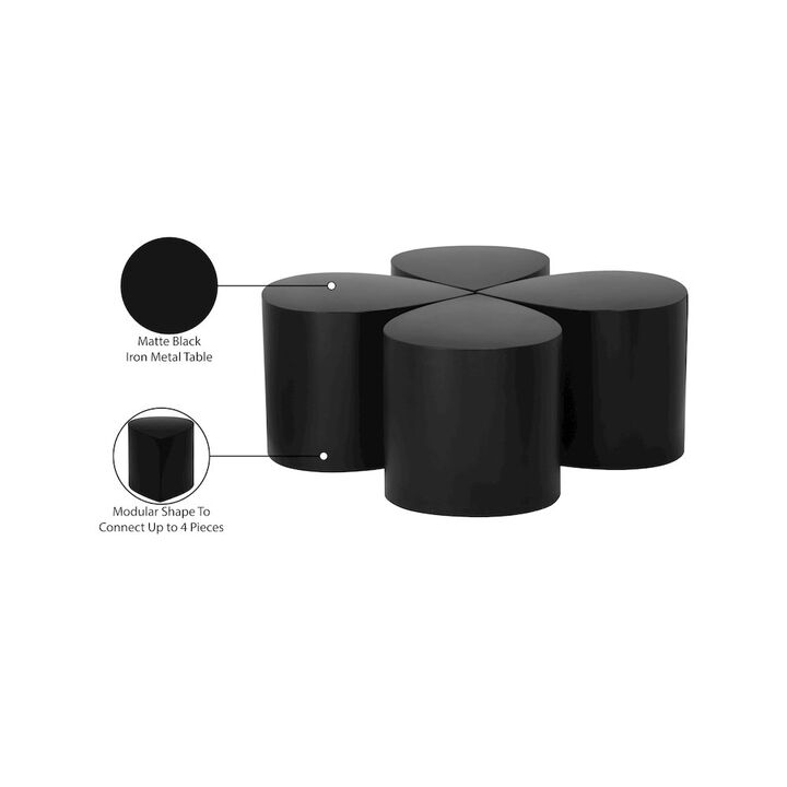 Meridian Furniture Petal Black Coffee Table
