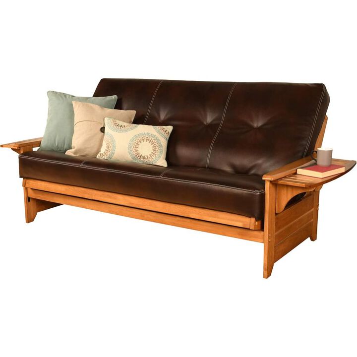 Phoenix Frame-Butternut Finish-Oregon Trail Java Mattress