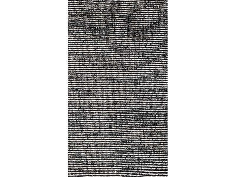 Jena Black and White Hand Loomed Cotton Rug