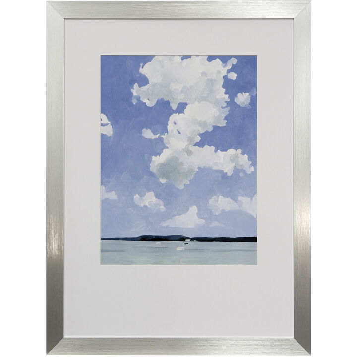 July Lakeside II Framed Print