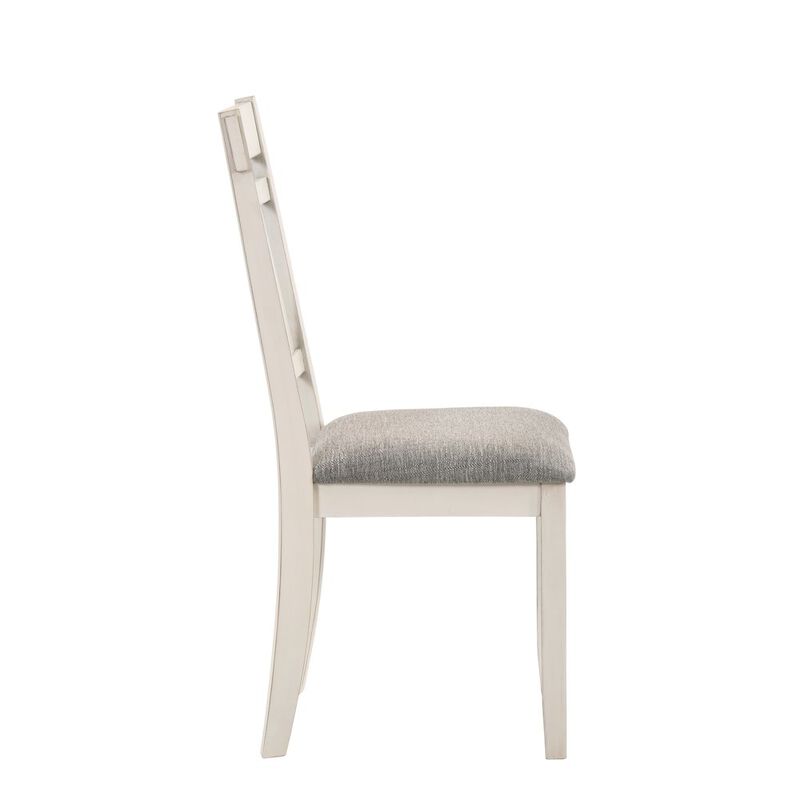 New Classic Furniture Maisie Wood Side Chair in White (Set of 6)