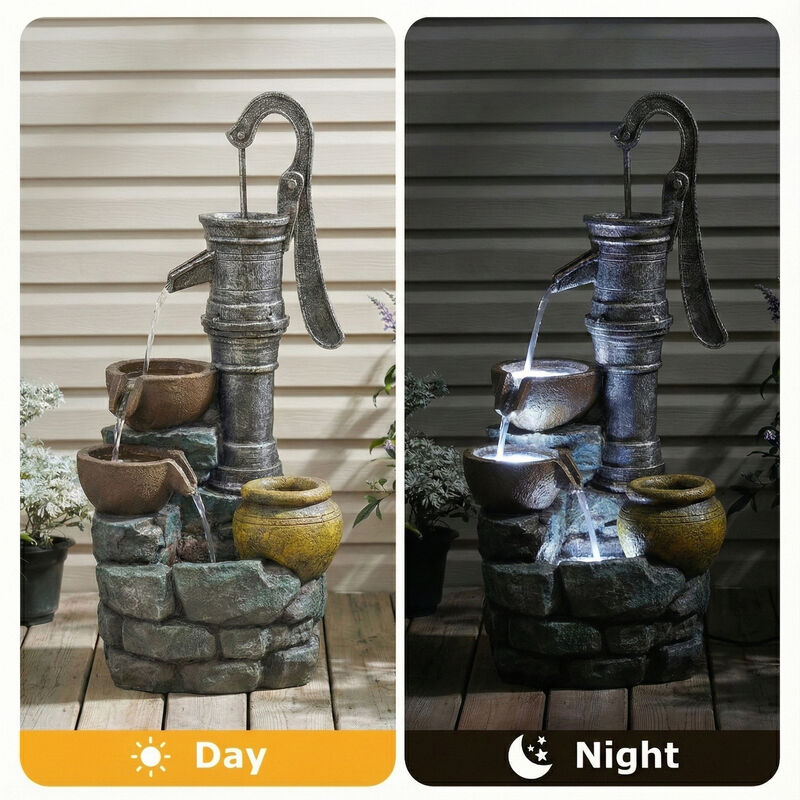 Large Outdoor Fountains for Patio Yards Outdoor Gardens image number 6