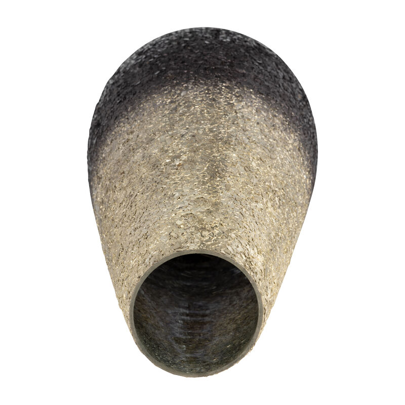 18" Crackled Vase, Plum Ombre image number 4