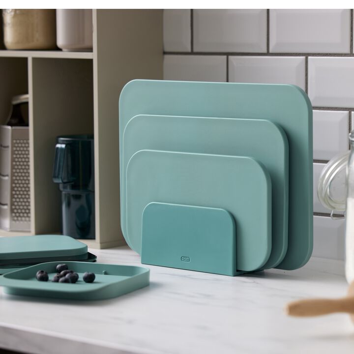 Rosti Choptima Cutting Board 3pc Set with stand