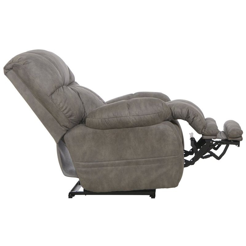 Catnapper Dawkins Oversized Power Lay Flat Recliner with Extra Extension Footrest