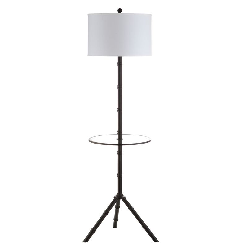 Hall Metal LED End Table Floor Lamp