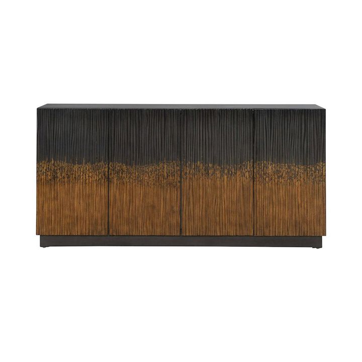 Liberty Furniture Fiore 4 Door Accent Cabinet  - Satin Espresso