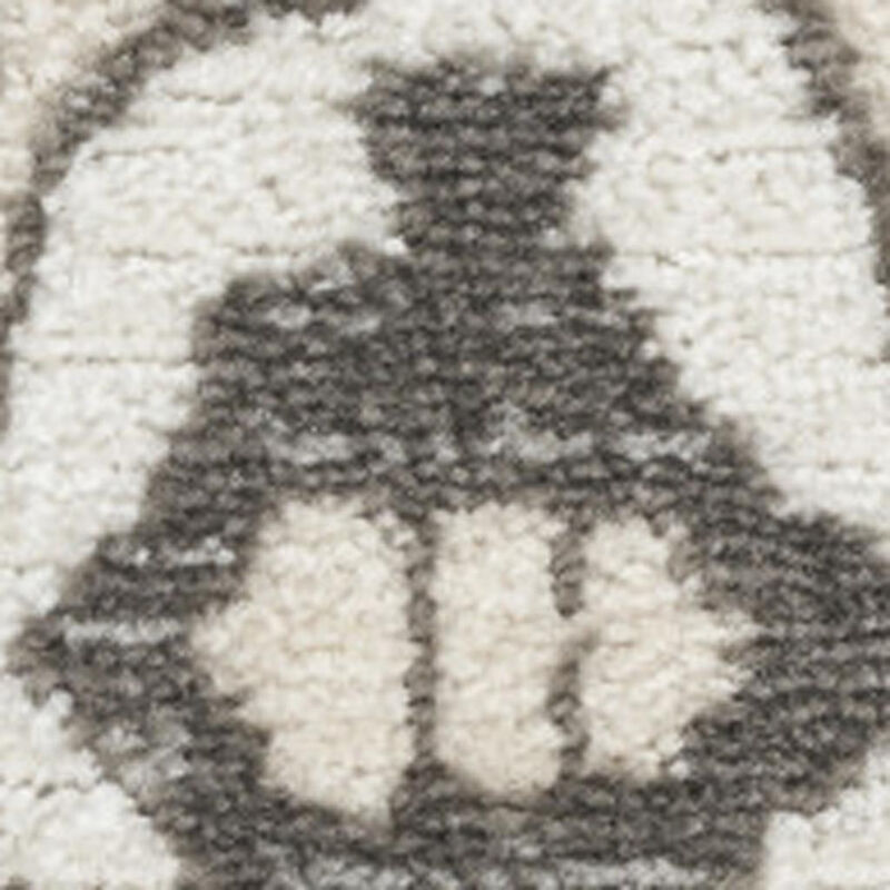 HomeRoots Medallion Distressed Runner Rug image number 0