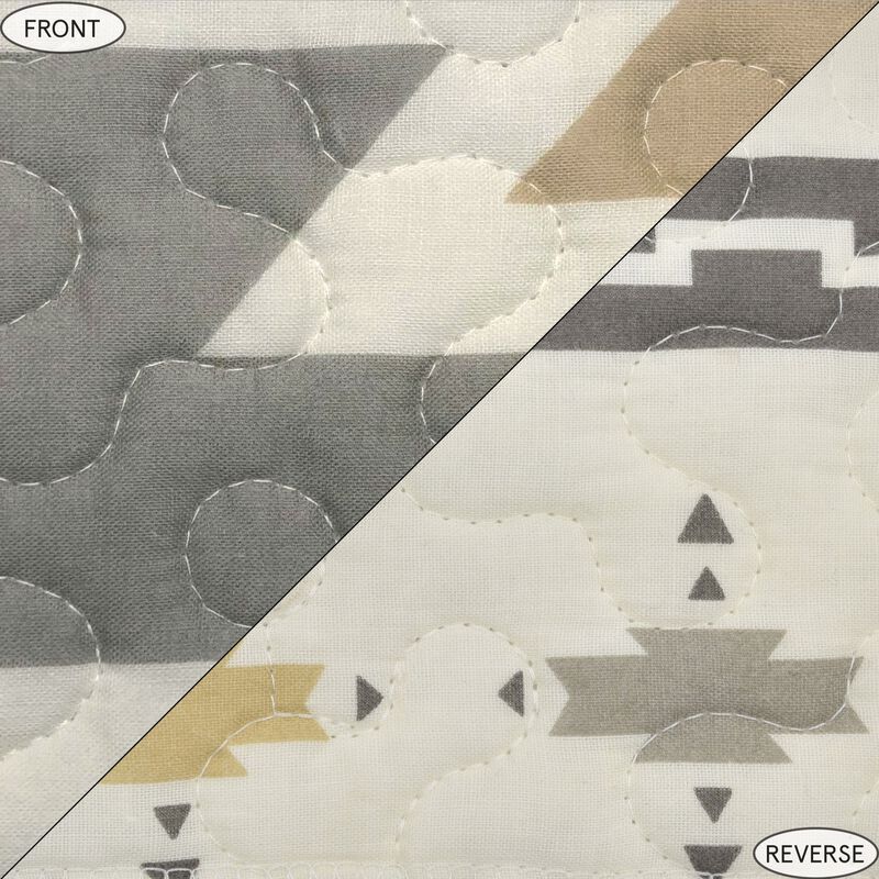 Desert Sage Full/Queen Reversible Quilt Set image number 3