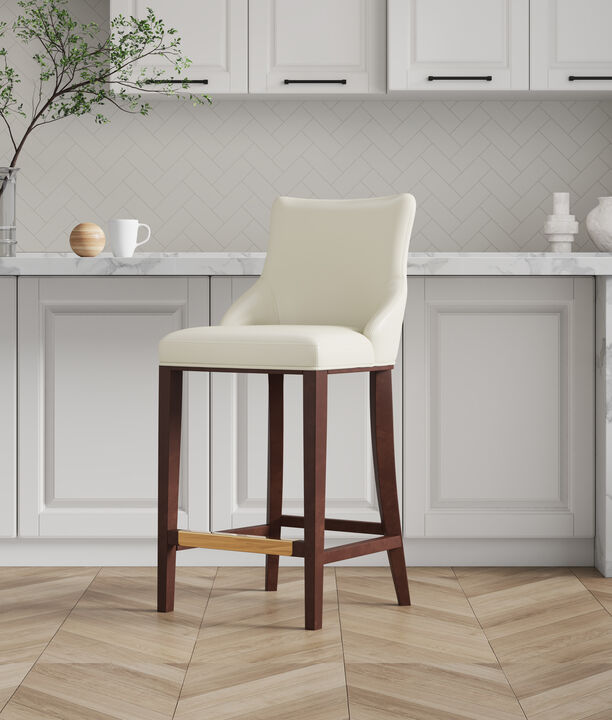 Shubert Ivory Barstool