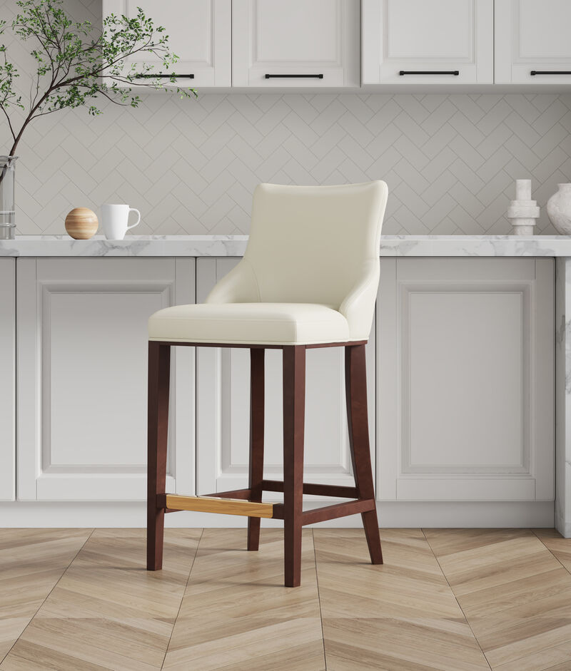 Shubert Ivory Barstool