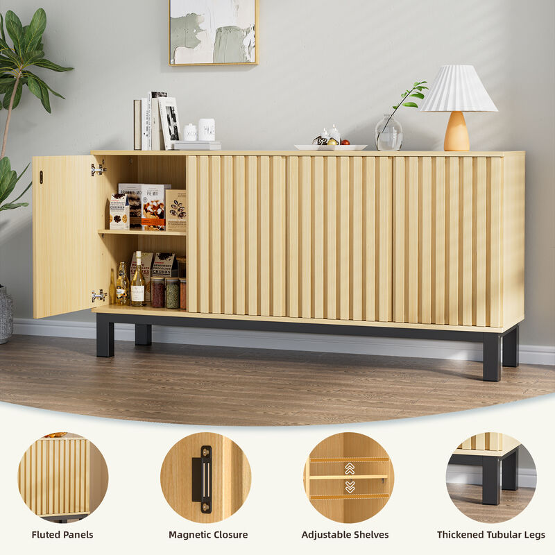 Hovuxt Sideboard Storage Cabinet image number 5