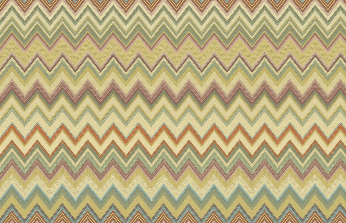 Happy Zigzag Gold Wallpaper