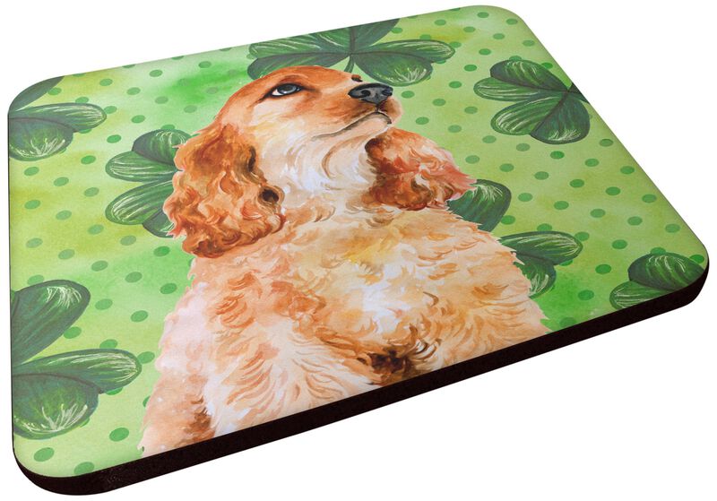 Caroline's Treasures Cocker Spaniel St Patrick's Decorative coasters, Multicolor