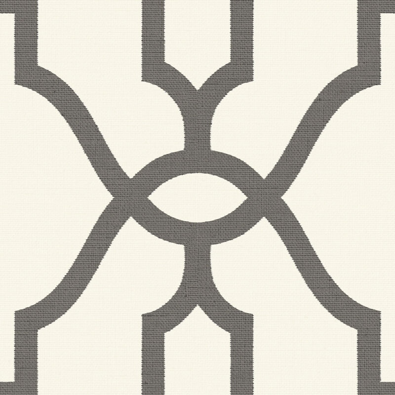 Repurpose Woven Trellis Charcoal Wallpaper image number 0