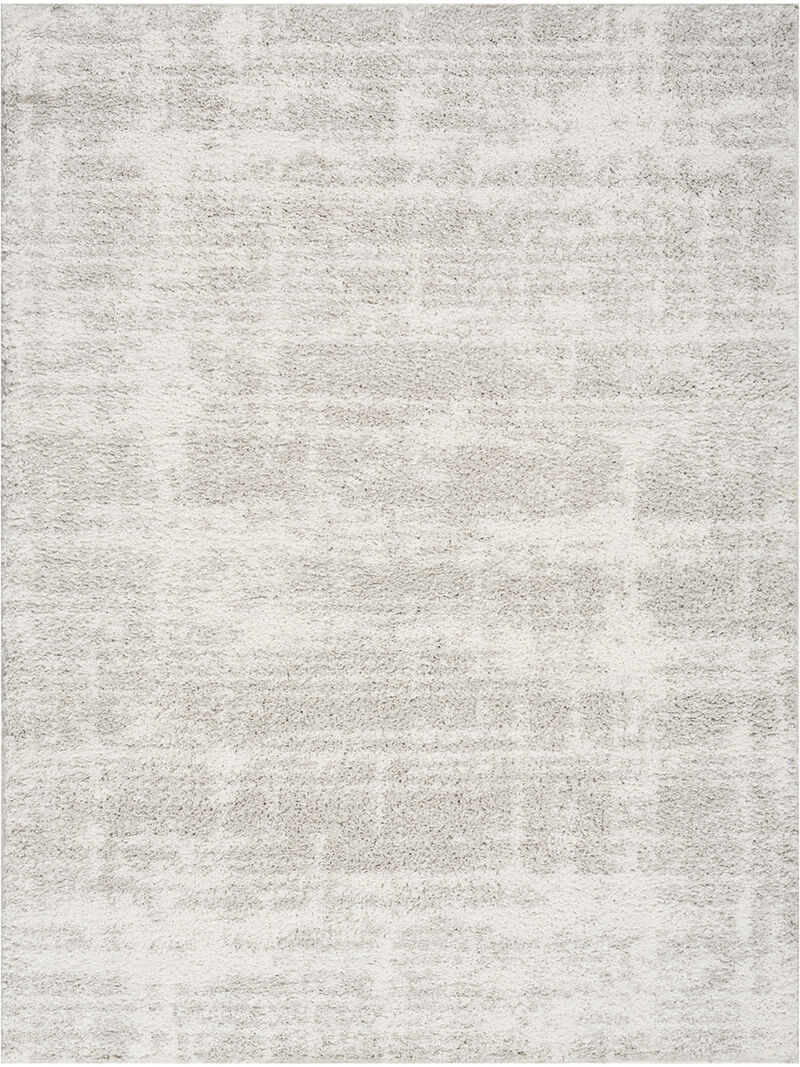 Modern Shag MMD04 Ivory/Gray 7'10" x 9'10" Rug