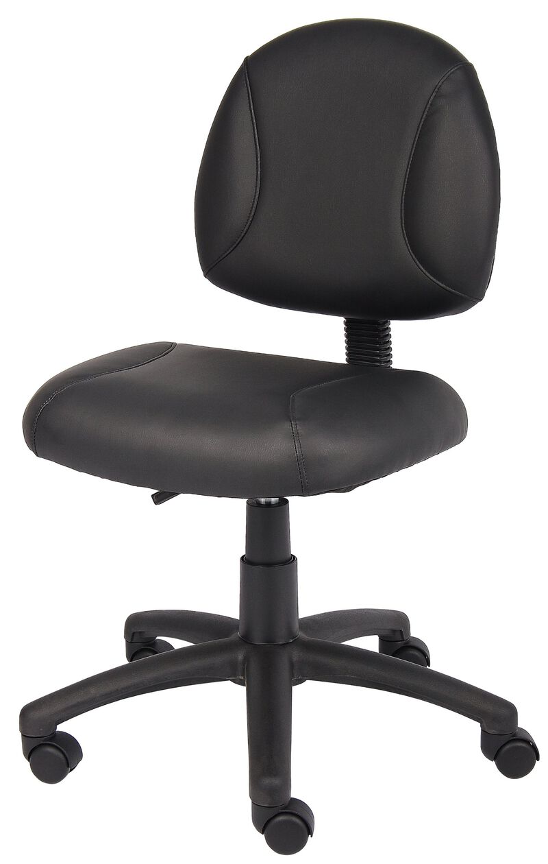 Boss Office ProductsBoss Office Products Posture Task Chair, No Arms, Black