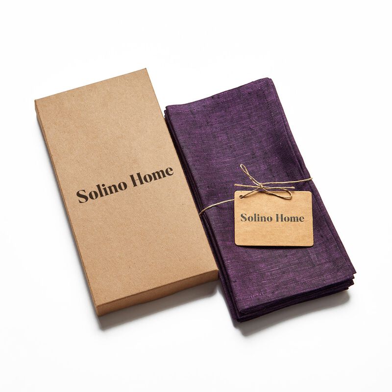 Linen Cocktail Napkins - Athena image number 3
