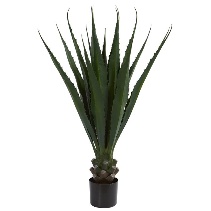 Nearly Natural 45-in Agave Plant