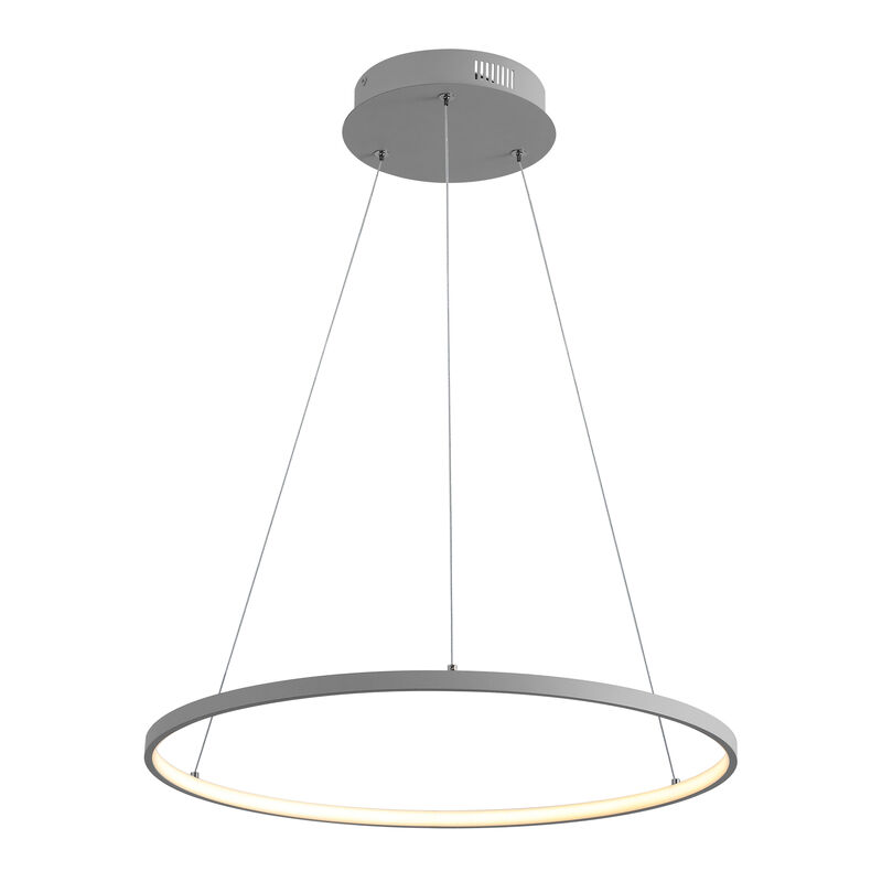 Brice Modern Contemporary Metal Round Dimmable Integrated LED Pendant