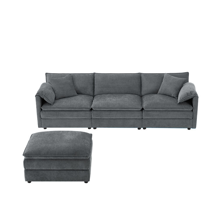 Merax Chenille Modular Sectional Sofa