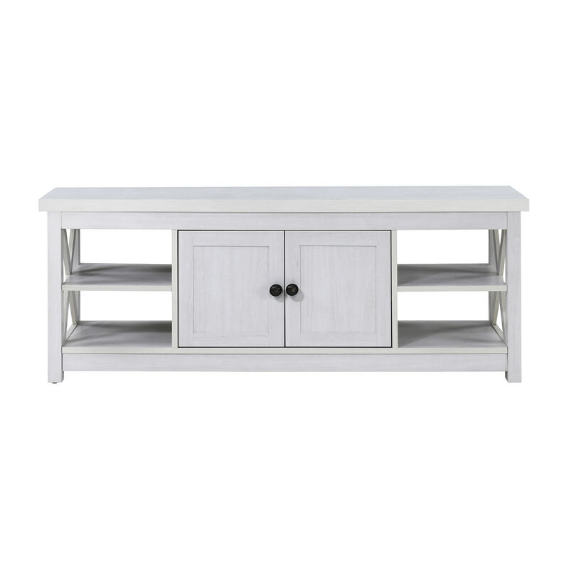 59.06 in. Wood TV Stand with 1 Storage Cabinets Fits TV's up to 65 in.