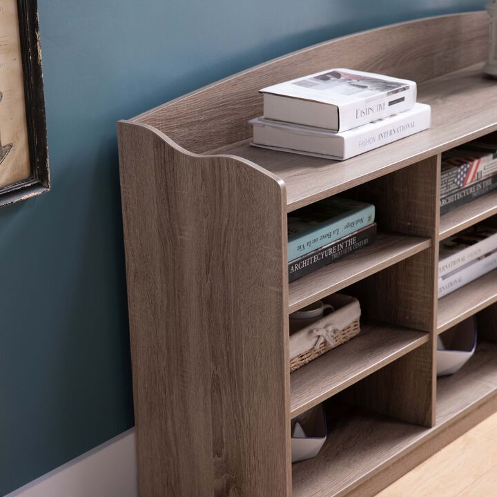 Streamdale Shoe Bench Dark Taupe