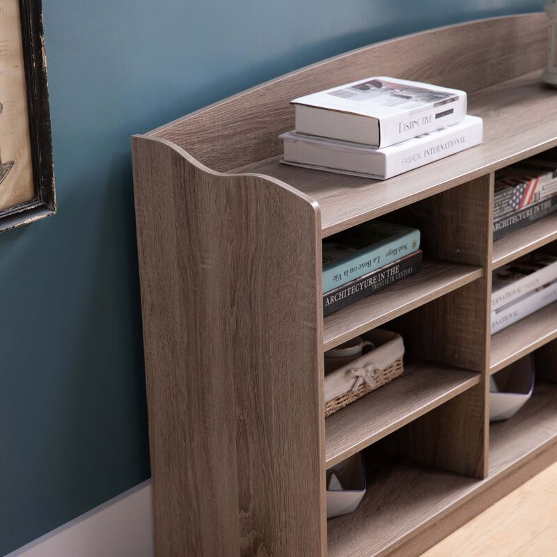 Streamdale Shoe Bench Dark Taupe image number 0