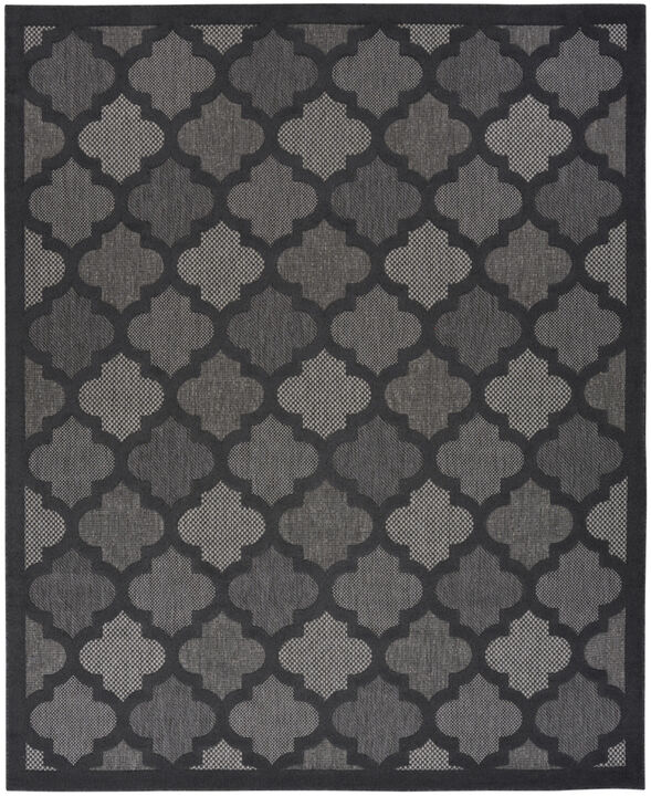 HomeRoots Trellis Indoor Outdoor Area Rug