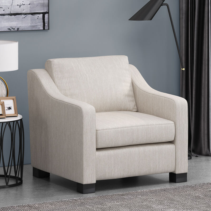 Merax Upholstered Soft Home Club Chair