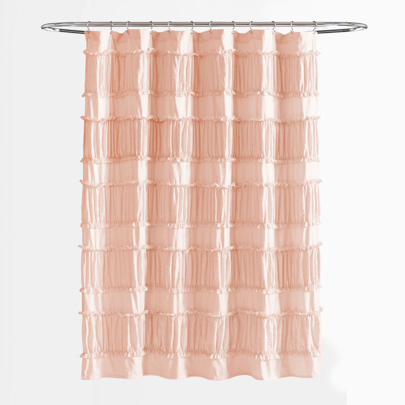 Nova Ruffle Shower Curtain