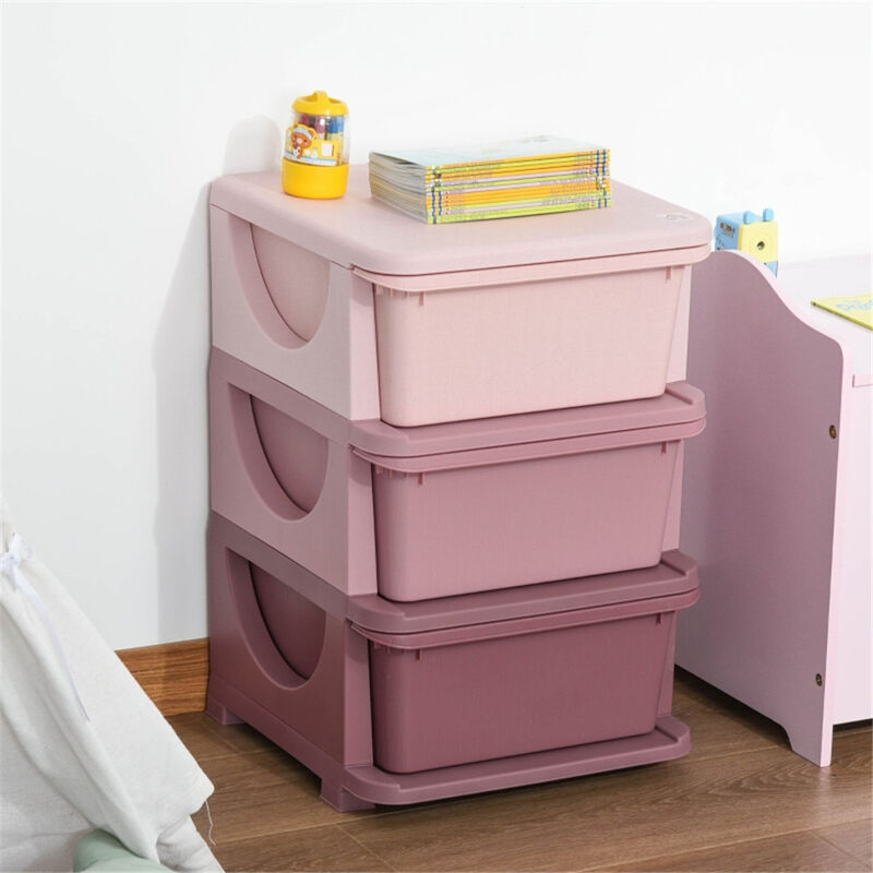 Kids Storage Unit Dresser &ndash; Stylish and Functional Organizer for Toys, Clothes, and Essentials
