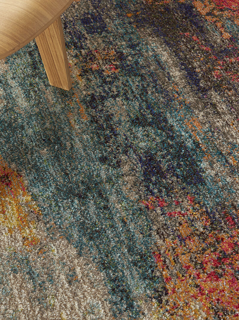 Celestial CES15 Multicolor 3'11" x 5'11" Rug