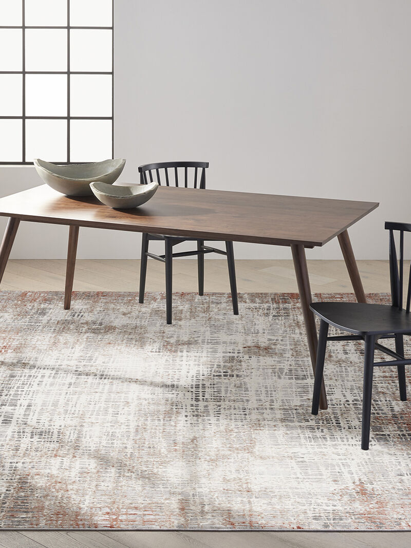 CK022 Infinity IFN01 Turquoise/Multicolor 9' x 12' Rug