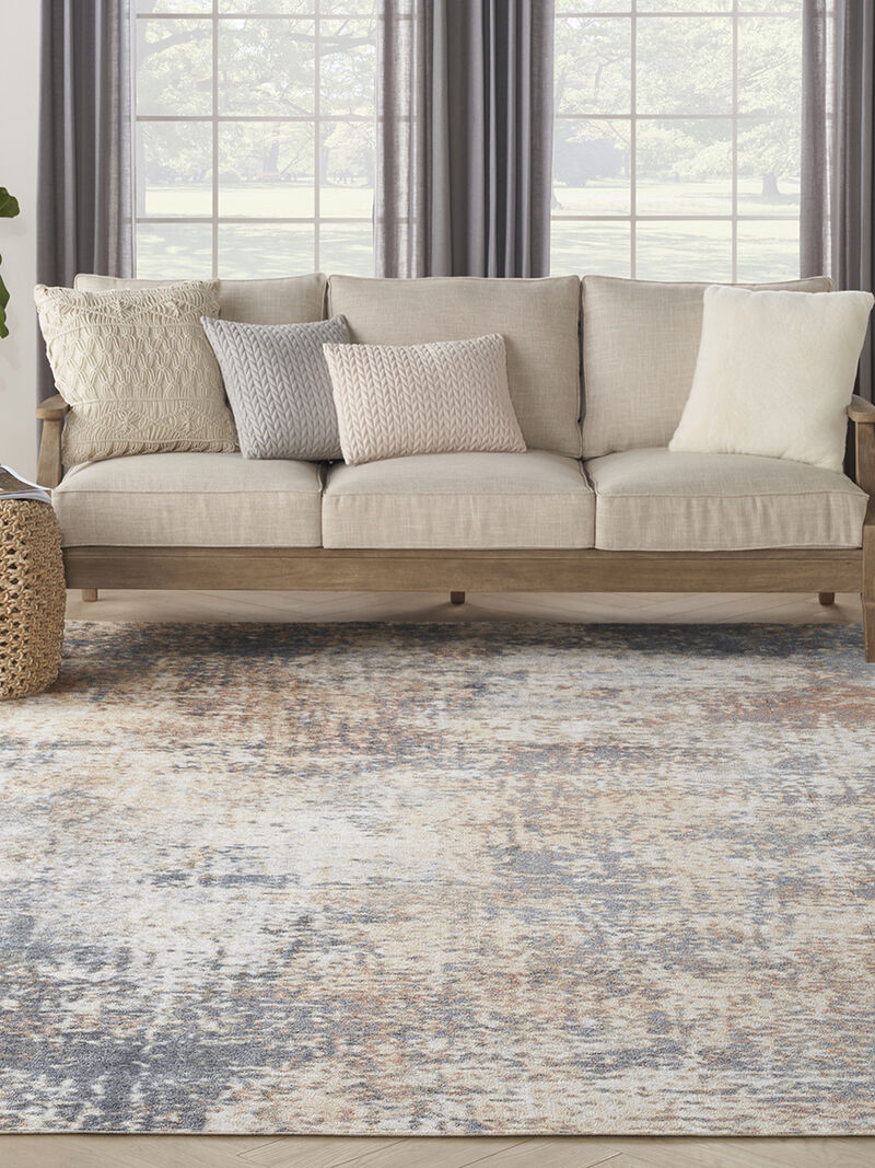 Astra Machine Washable ASW07 Multicolor 9' x 12' Rug