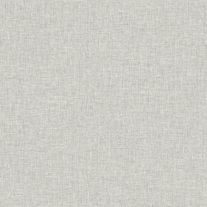 Maisie Light Grey Linen Wallpaper