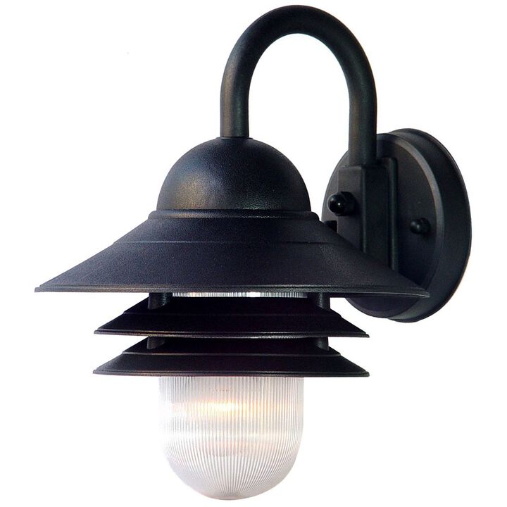 Decorative Three Tier Shade Outdoor Wall Sconce for Porch or Garden