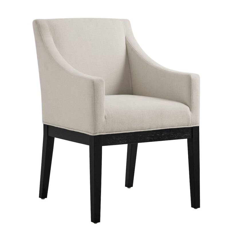 Alton Fabric Upholstered Dining Armchair image number 0