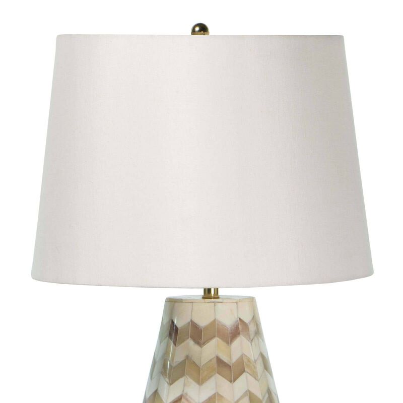 Cassia Chevron Table Lamp