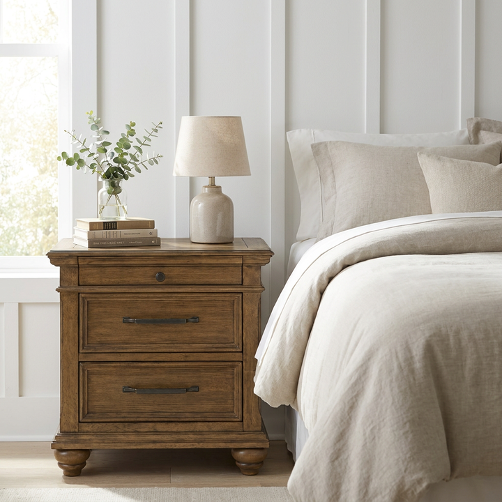 Waynely 3 Drawer Nightstand
