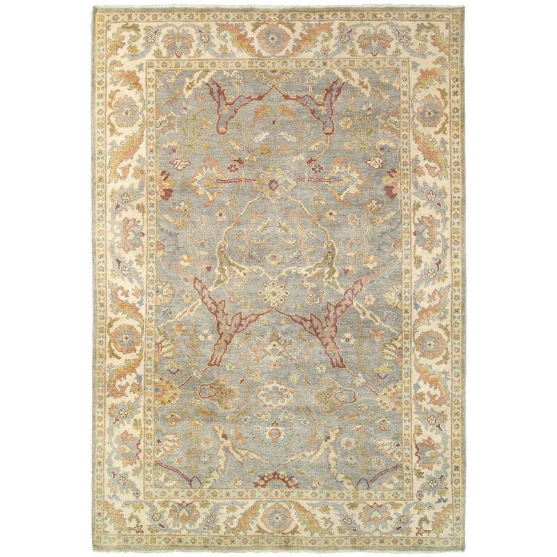 HomeRoots Wool Oriental Hand Knotted Area Rug image number 0