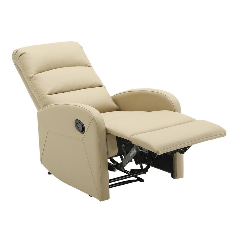 LumiSource Black PU Dormi Recliner Chair