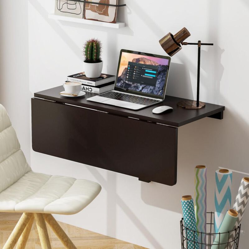 Hivvago Wall Mounted Folding Table for Small Spaces
