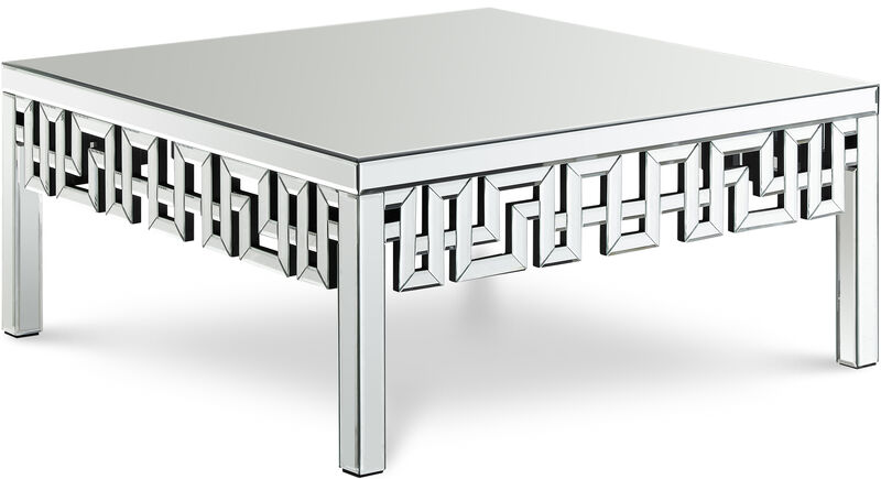 Meridian Furniture Aria Mirrored Coffee Table image number 0