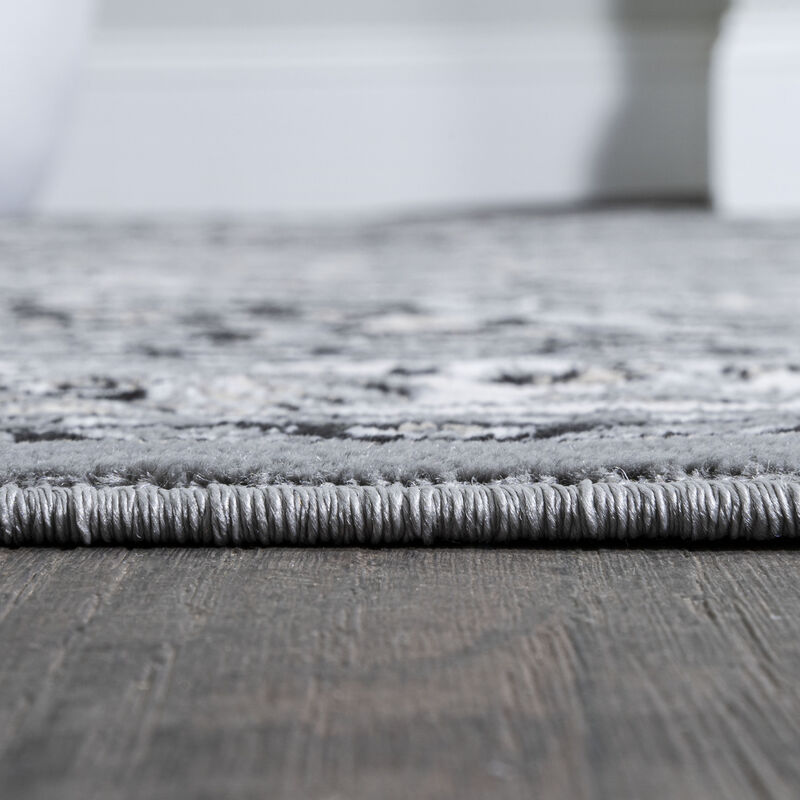 Palmette Modern Persian Floral Area Rug