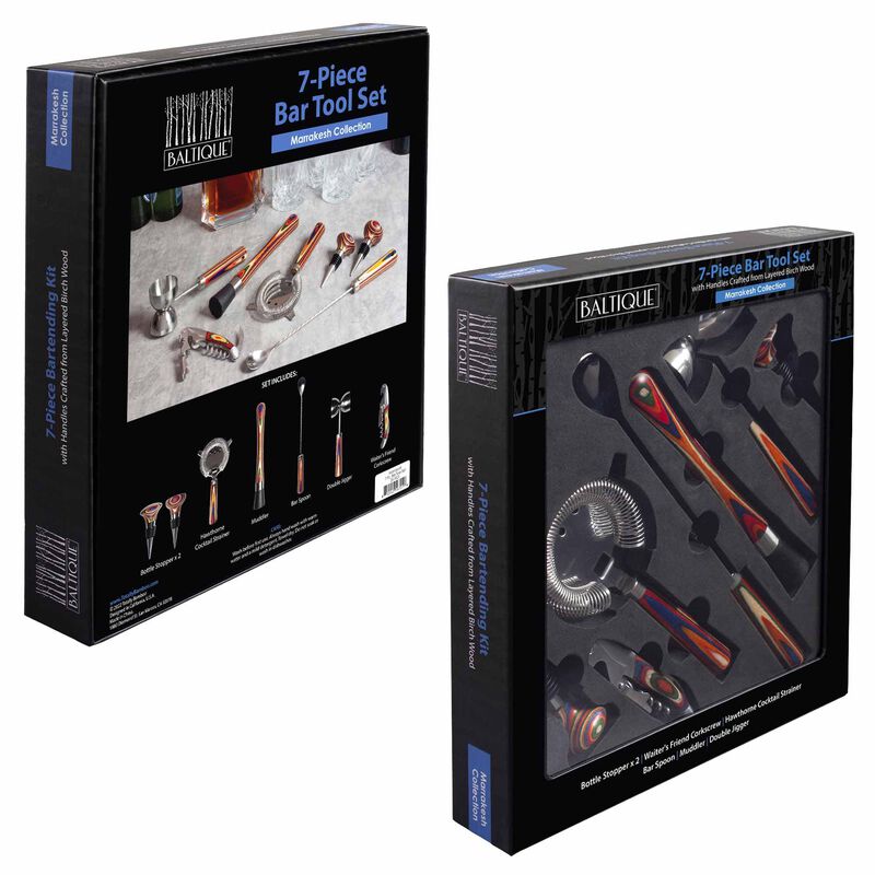 Baltique&reg; Marrakesh Collection 7-Piece Bartending Kit image number 8