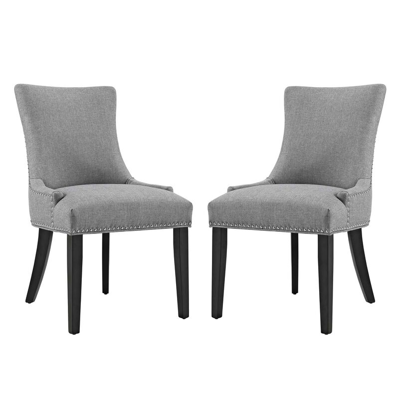 Marquis Dining Side Chair Fabric Set of 2 image number 0