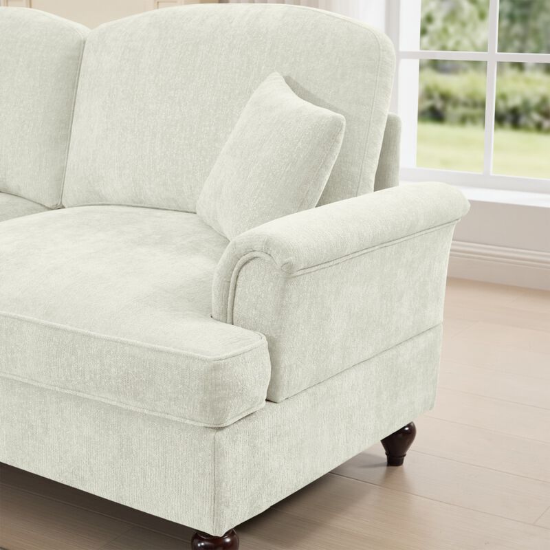Kaxnir Mid-Century Modern L-Shaped Sectional image number 6